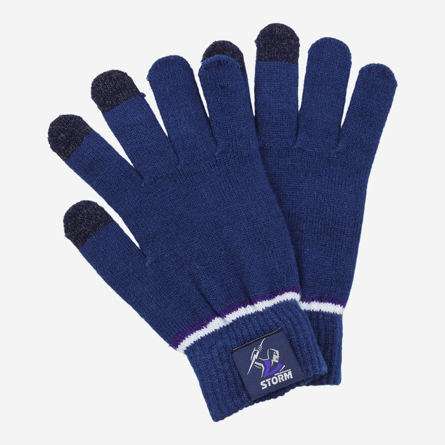 NRL Storm Touchscreen Gloves