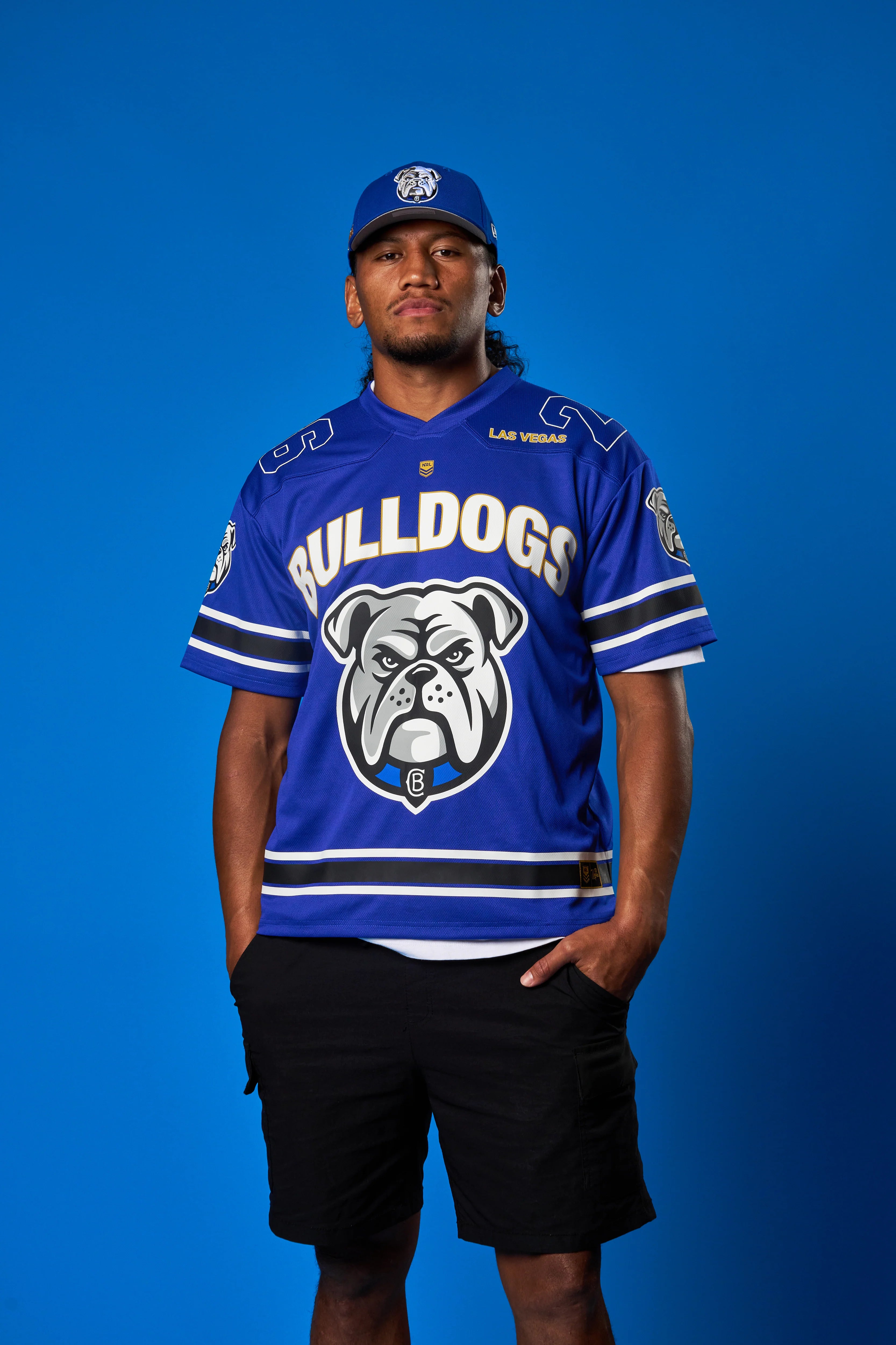 2026 Canterbury Bankstown Bulldogs Las Vegas Gridiron Mesh Jersey