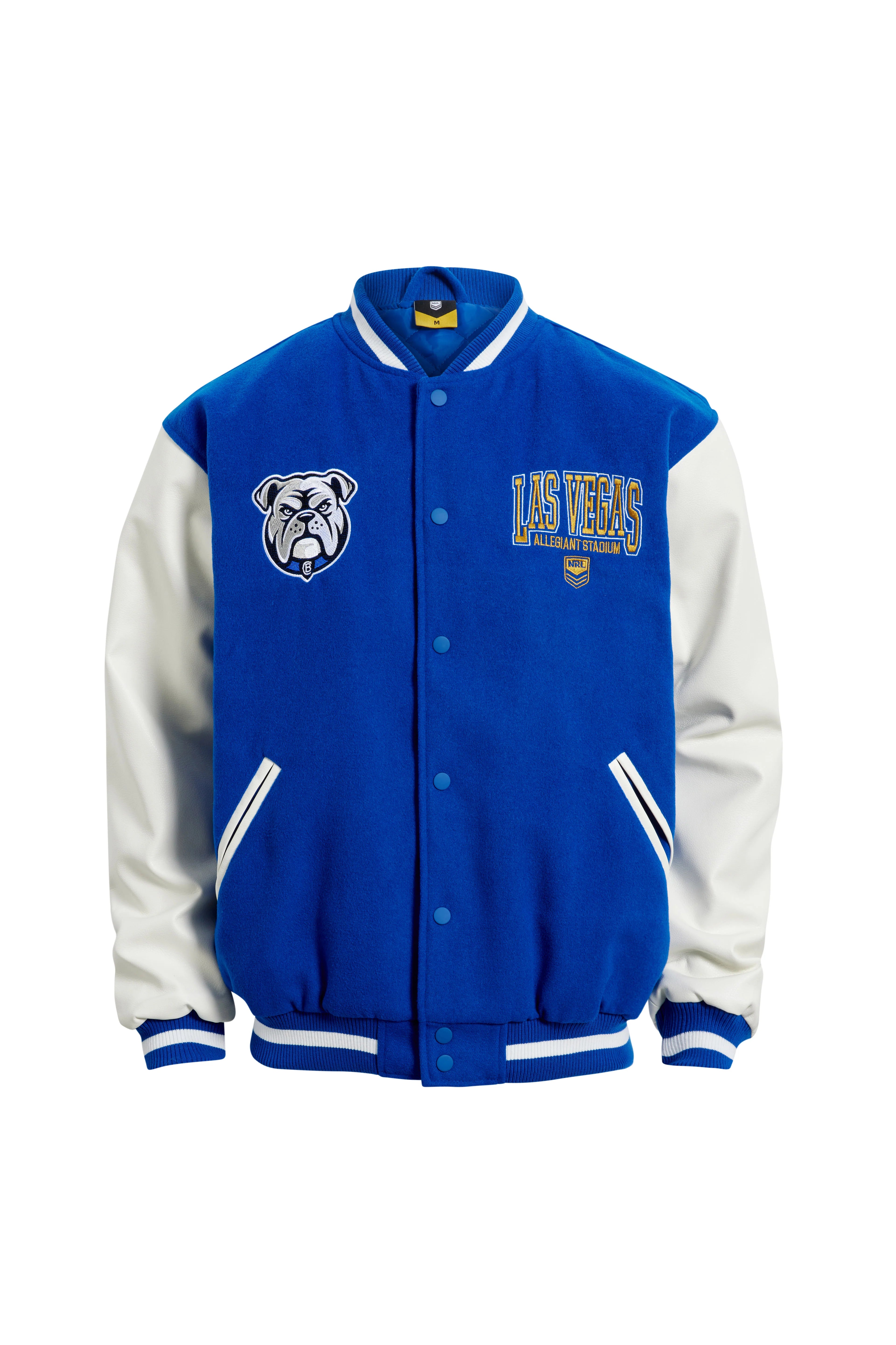 2026 Canterbury Bankstown Bulldogs Las Vegas Varsity Jacket