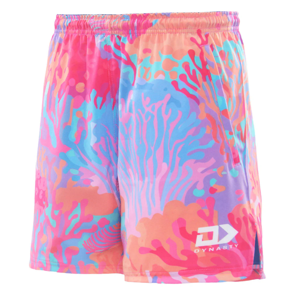 2025 Fiji Bati Gym Shorts (Coral)