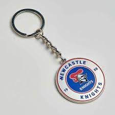 Knights Round Keyring