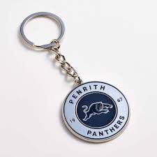 Panthers Round Keyring