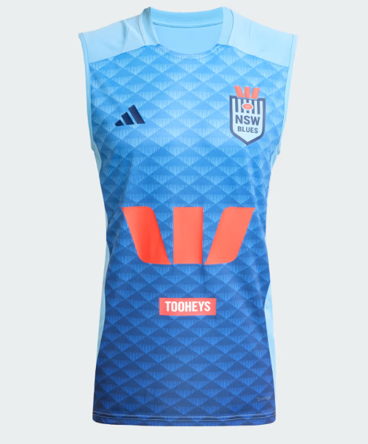 2025 NSW Blues Training Singlet (Light Blue)