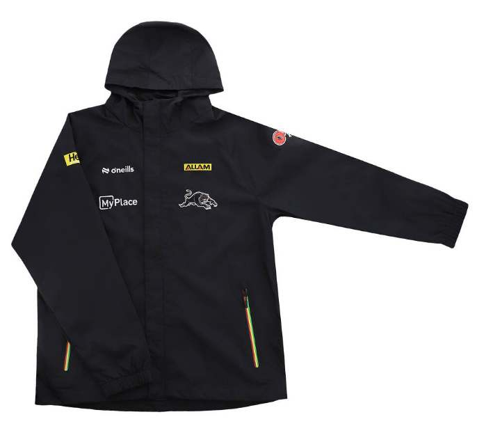 2025 Penrith Panthers Hooded Woven Lightweight Jacket