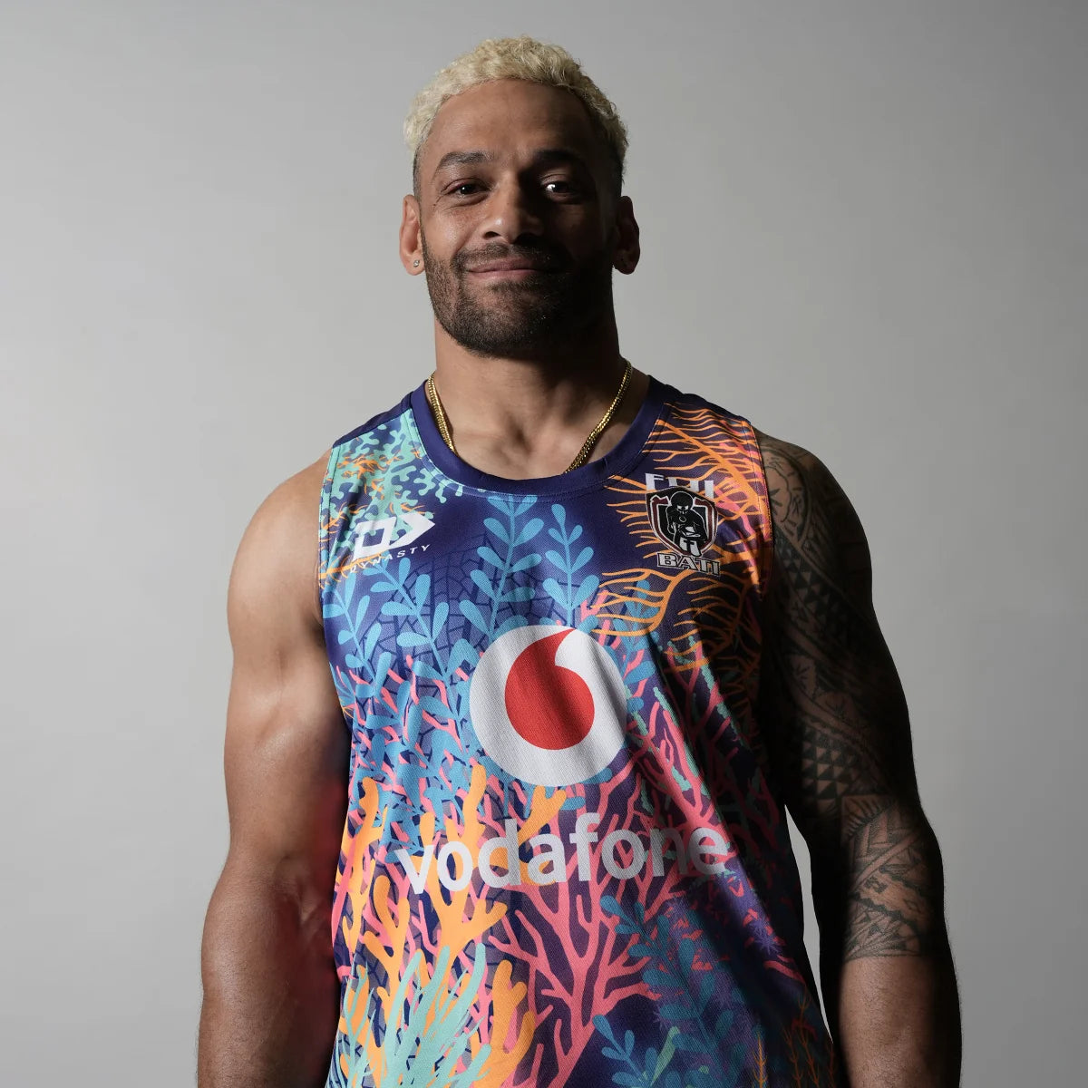 2026 RLWC Fiji Bati Captain's Run Singlet