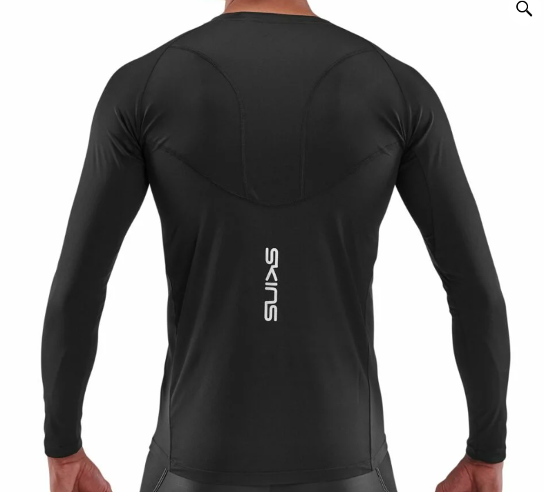 Skins Series 3 Men's Long Sleeve Top (Black)