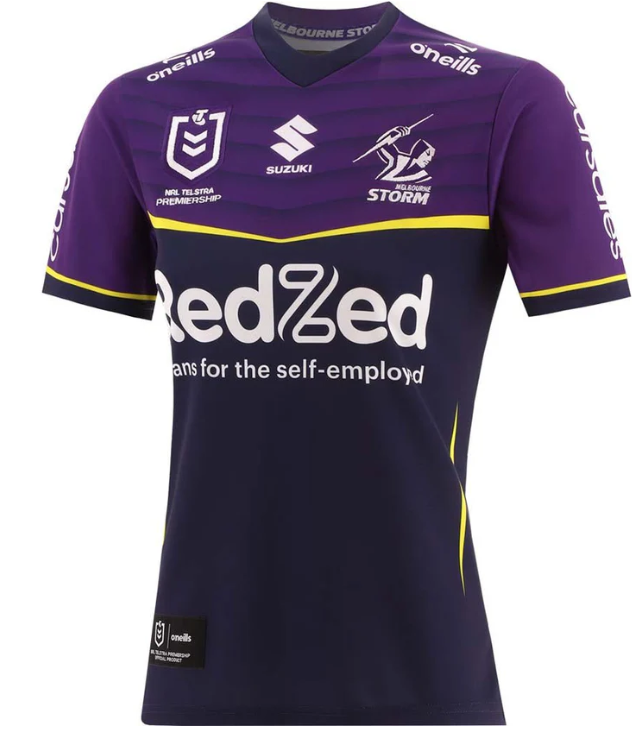 2025 Melbourne Storm Home Jersey - Ladies