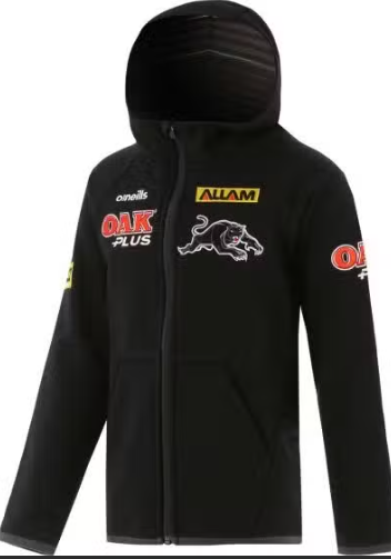 2022 Penrith Panthers Full Zip Hoodie - Kids