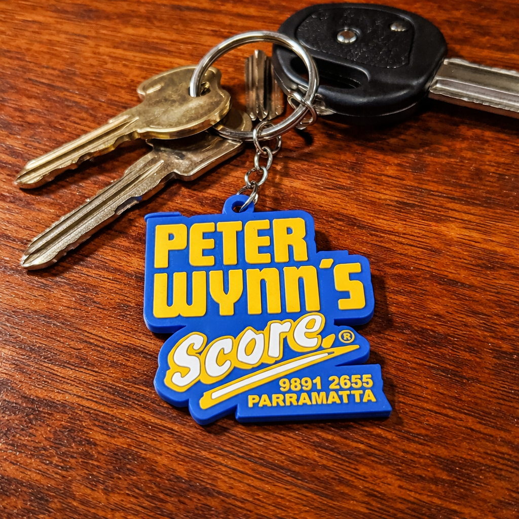 Peter Wynn's Score Keyring
