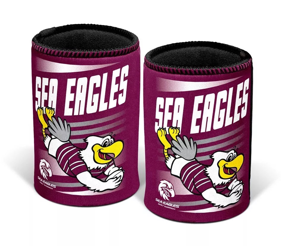 Sea Eagles Can/Stubby Holder (RETRO)