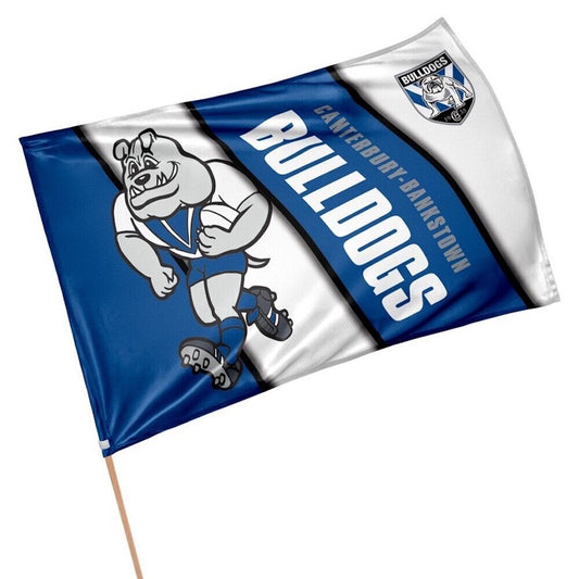 Canterbury Bankstown Bulldogs Retro Game Day Flag
