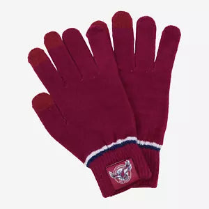 NRL Manly Touchscreen Gloves