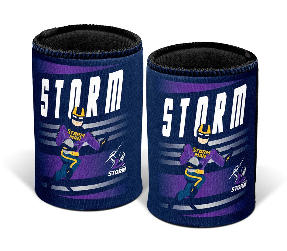 Melbourne Storm Can/Stubby Holder (RETRO)