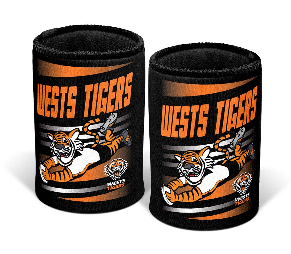 Wests Tigers Can / Stubby Holder (RETRO)