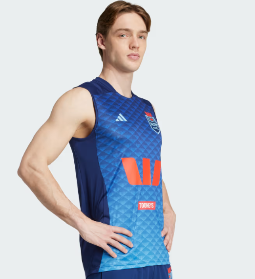 2025 NSW Blues Training Singlet (Dark Blue)