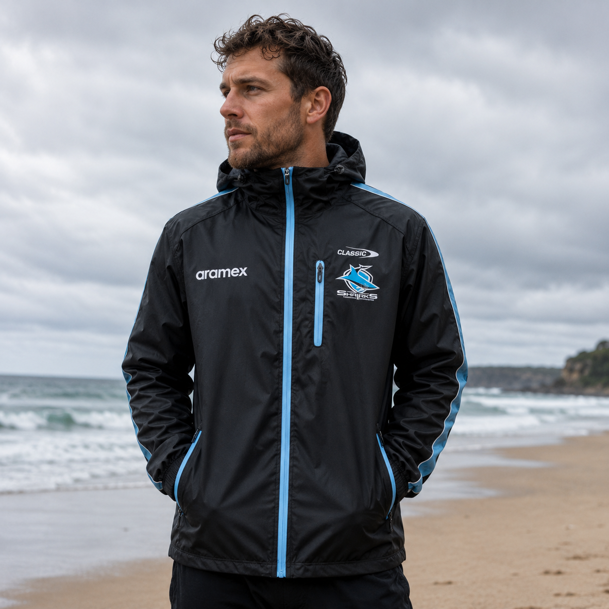 2026 Cronulla Sharks Wet Weather Jackets