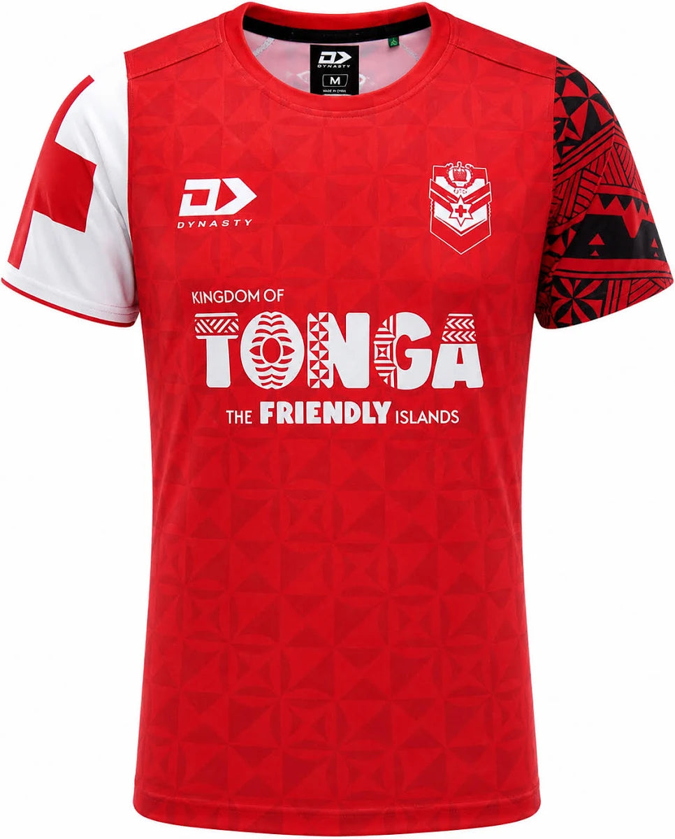 2026 RLWC Tonga Training Tee (Red)