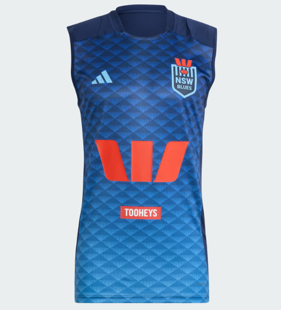2025 NSW Blues Training Singlet (Dark Blue)