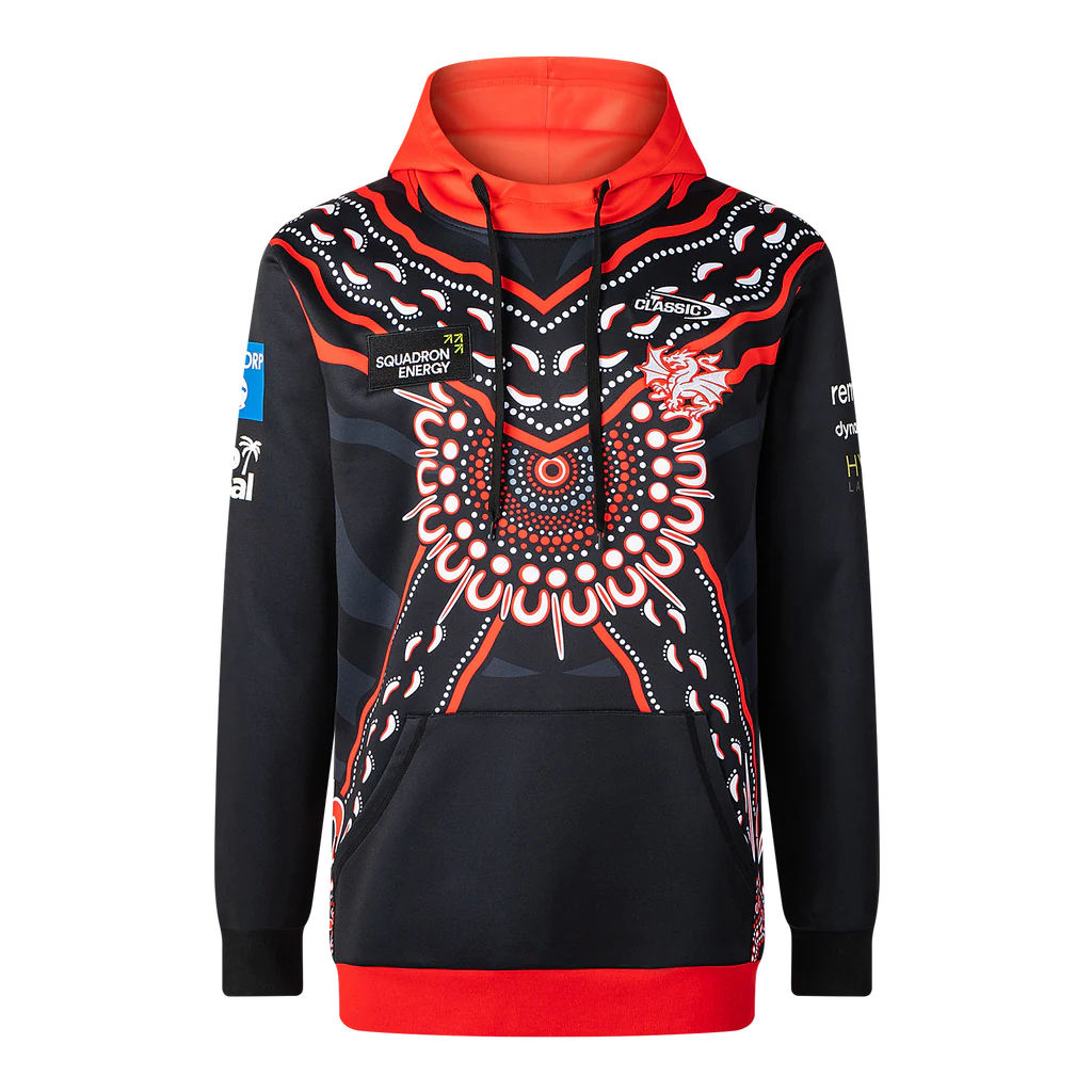 2025 St George Illawarra Dragons Indigenous Hoodie