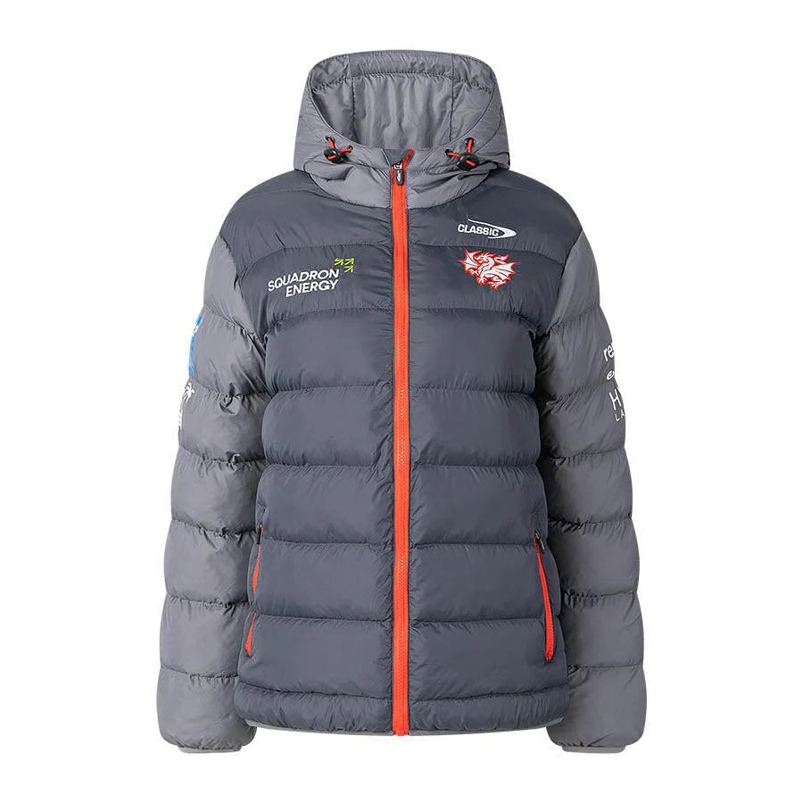 2025 St George Illawarra Dragons Puffer Jacket
