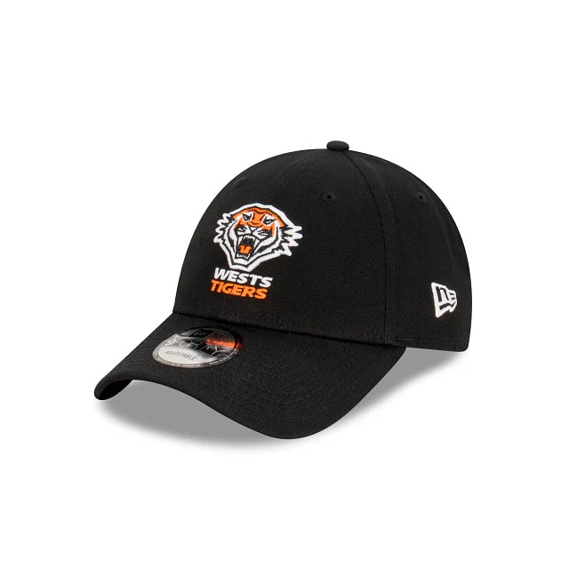 New Era Wests Tigers 9FORTY Cap (Black/Orange)