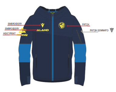 2024 Parramatta Eels Travel Zanzibar F/Zip Top - Kids