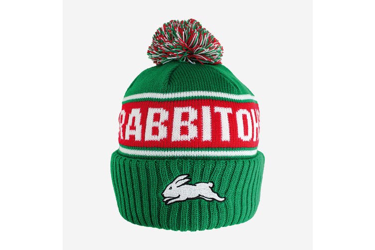 South Sydney Rabbitohs Striker Pom Pom Beanie