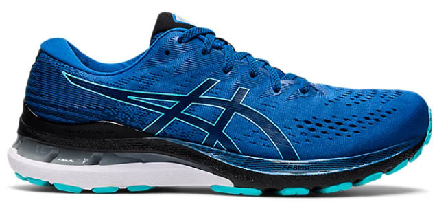 Asics Gel Kayano 28 Lake Drive/Black (1011B188-402) (2E WIDE)