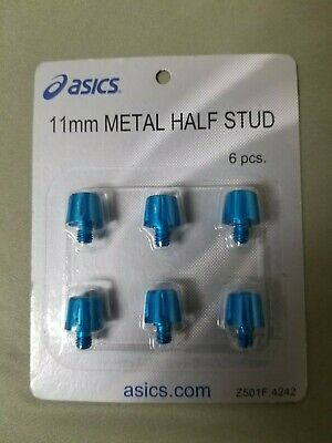 Asics 11mm Metal Half Studs (Blue)