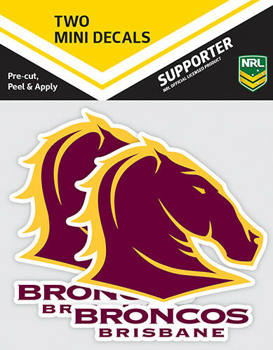 Brisbane Broncos Mini Decal