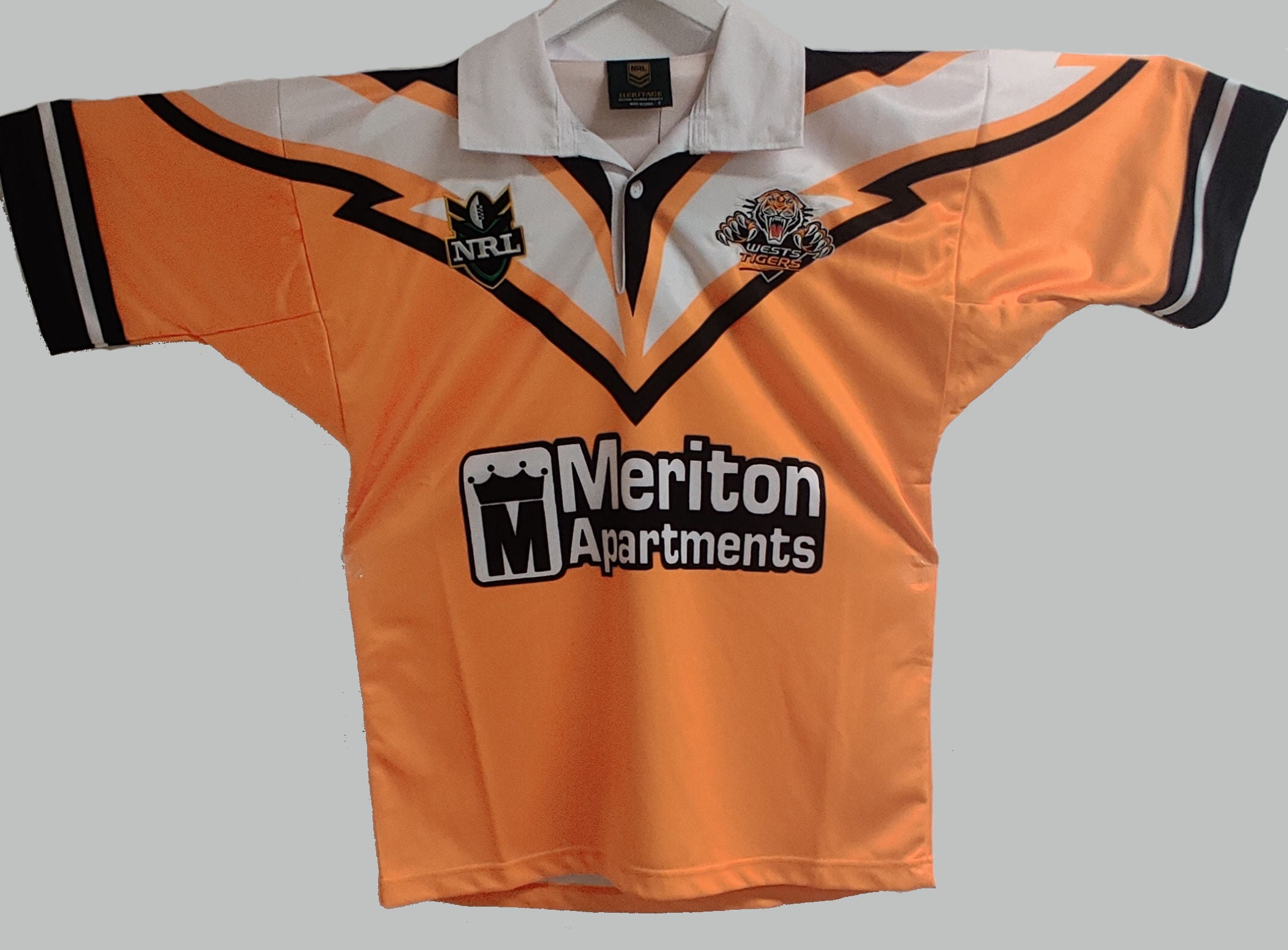 Wests Tigers 2000 ARL/NRL Foundation Retro Jersey Sizes S-5XL! Heritage