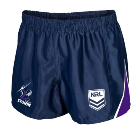 NRL Storm Supporter Shorts - Kids/Youth
