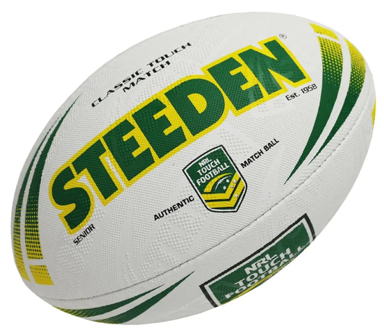 Steeden NRL Mighty Touch Match Football - Senior