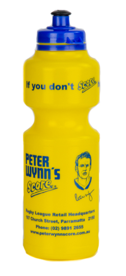 Peter Wynn's Score Drink Bottle