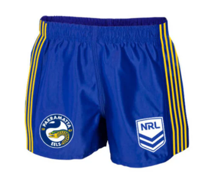 NRL Eels Supporter Shorts - Kids/Youth