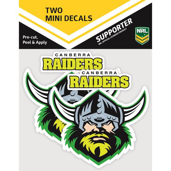 Canberra Raiders Mini Decal