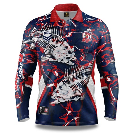 Roosters "Skeletor" Fishing Shirt