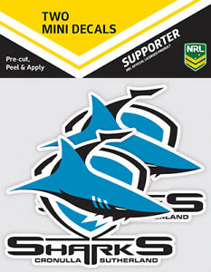 Cronulla Sharks Mini Decal