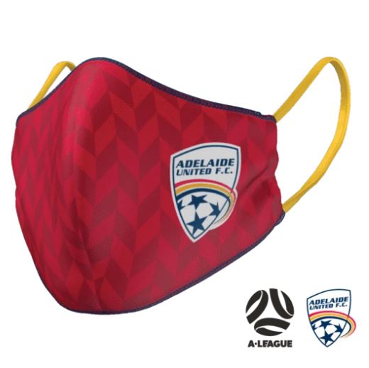 Adelaide United Face Mask