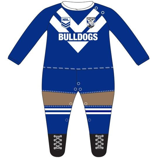 Bulldogs Footy Suit (Full Length)