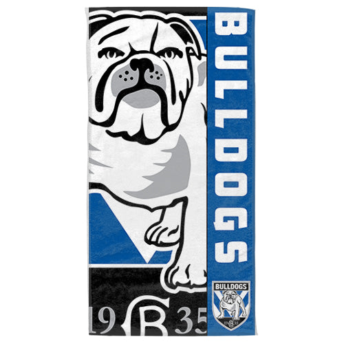 Bulldogs Beach Towel