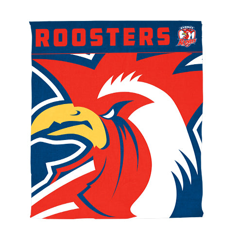Roosters Polar Fleece Rug