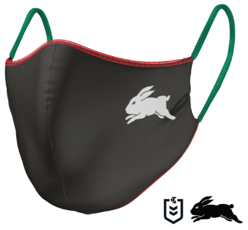 Rabbitohs Face Mask - Reversible
