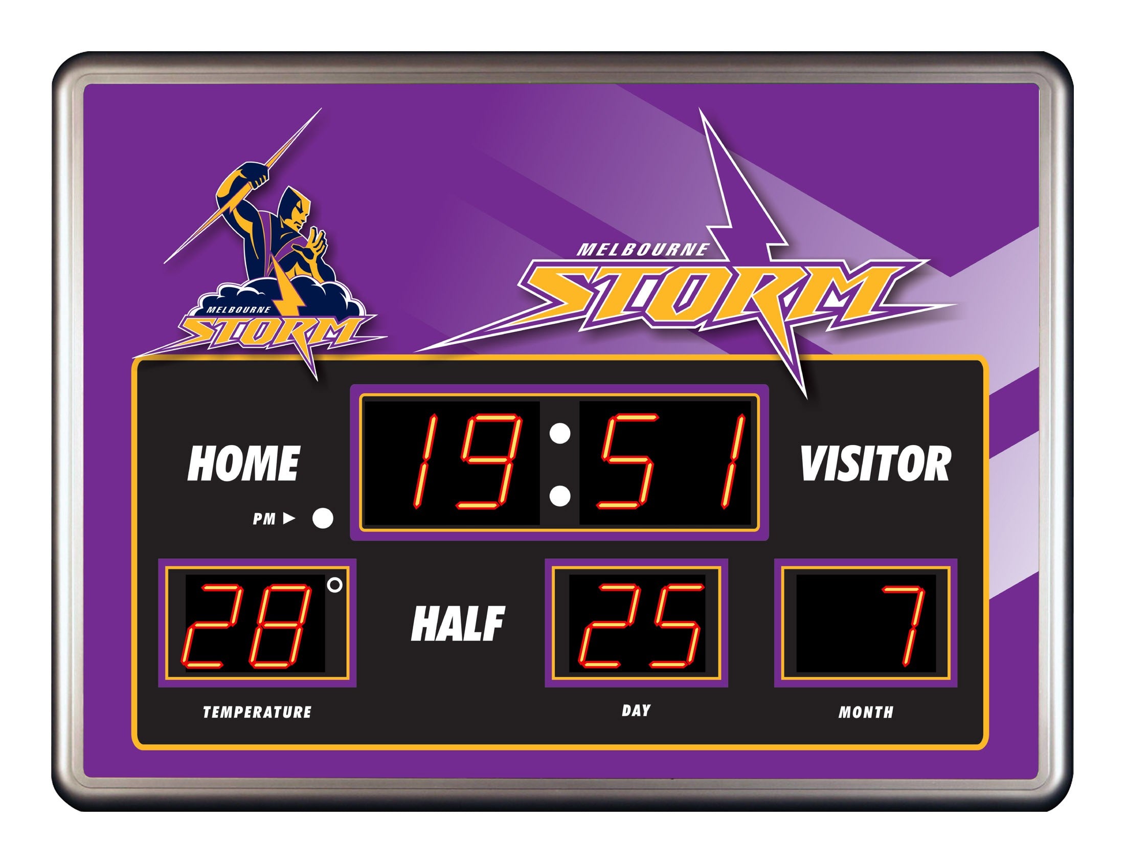 Storm Scoreboard Clock