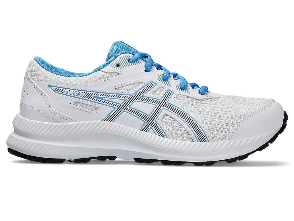 Asics Contend 8 GS (White/Blue Expanse) KIDS