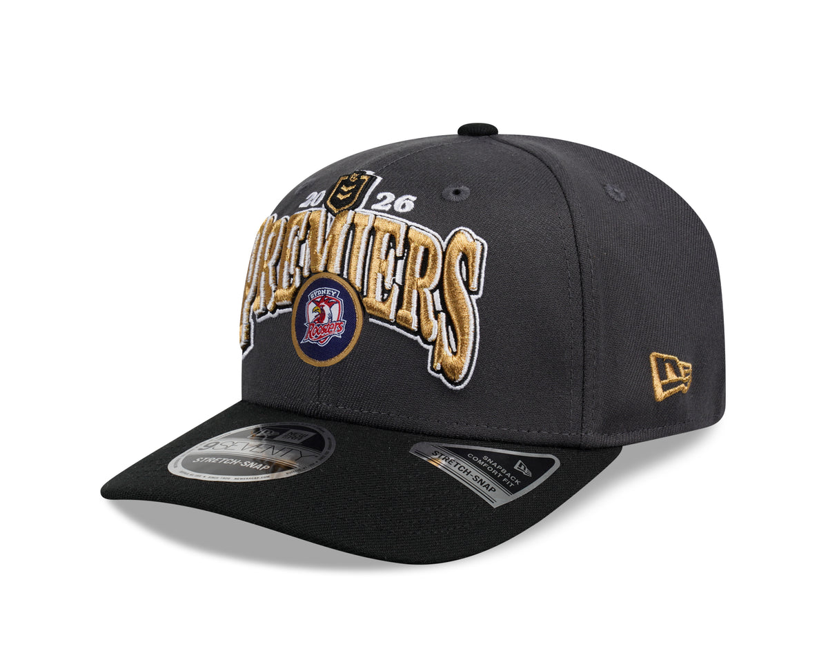 PREORDER: 2026 Sydney Roosters New Era Premiers Cap (Due instore between 15/10/26 - 16/10/26)