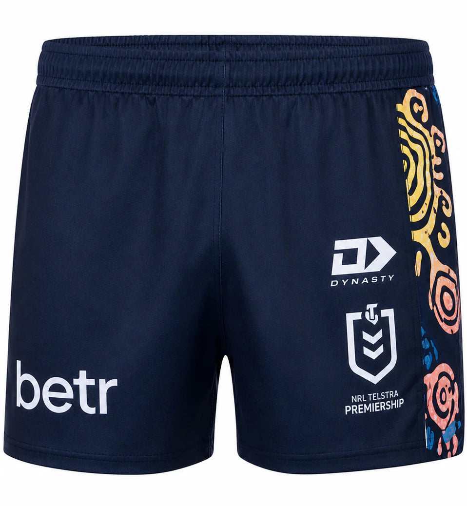 PREORDER: 2026 Gold Coast Titans Indigenous Players Shorts (Due in-store between 29/7/26 - 5/8/26)