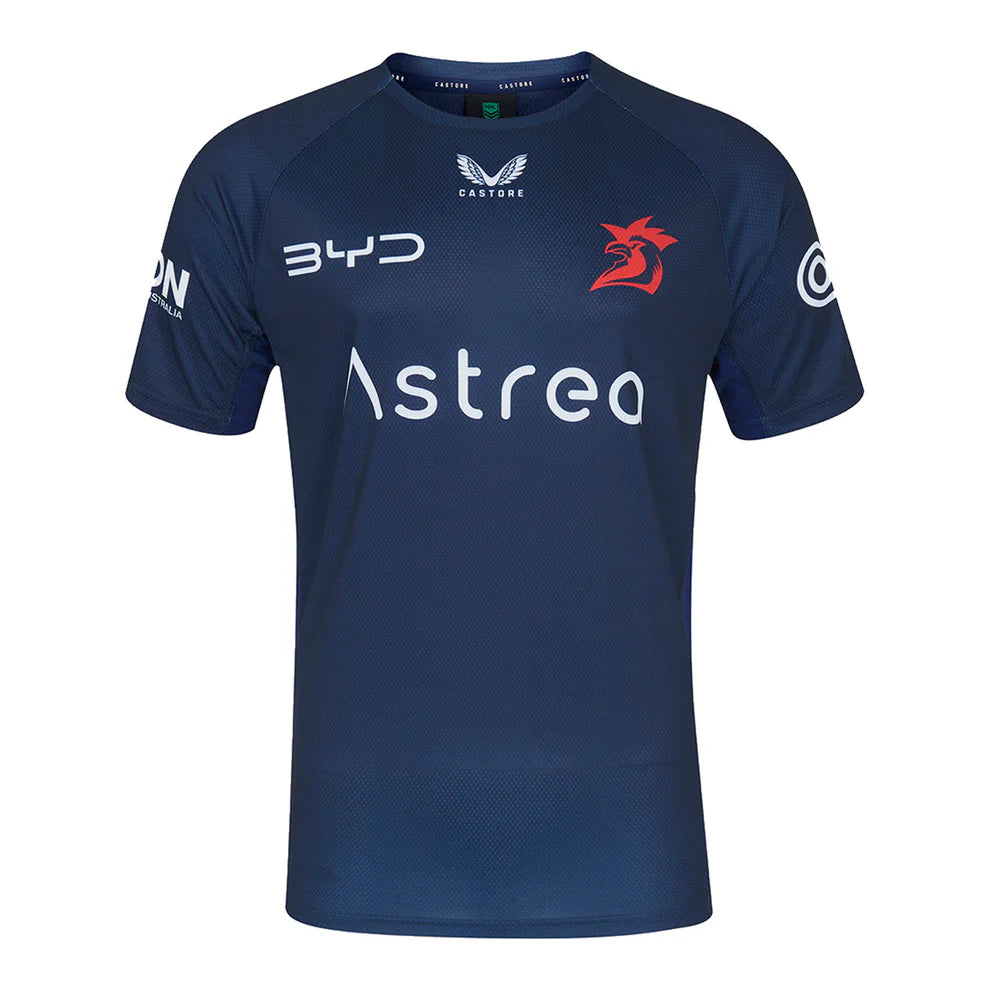 2025 Sydney Roosters Training Tee (Navy)