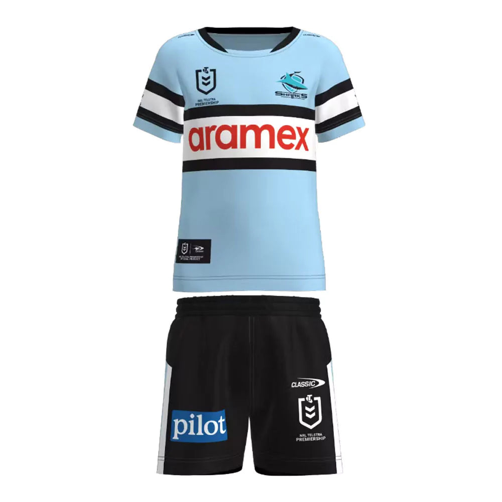 2023 Cronulla Sharks Home Kit - Infant