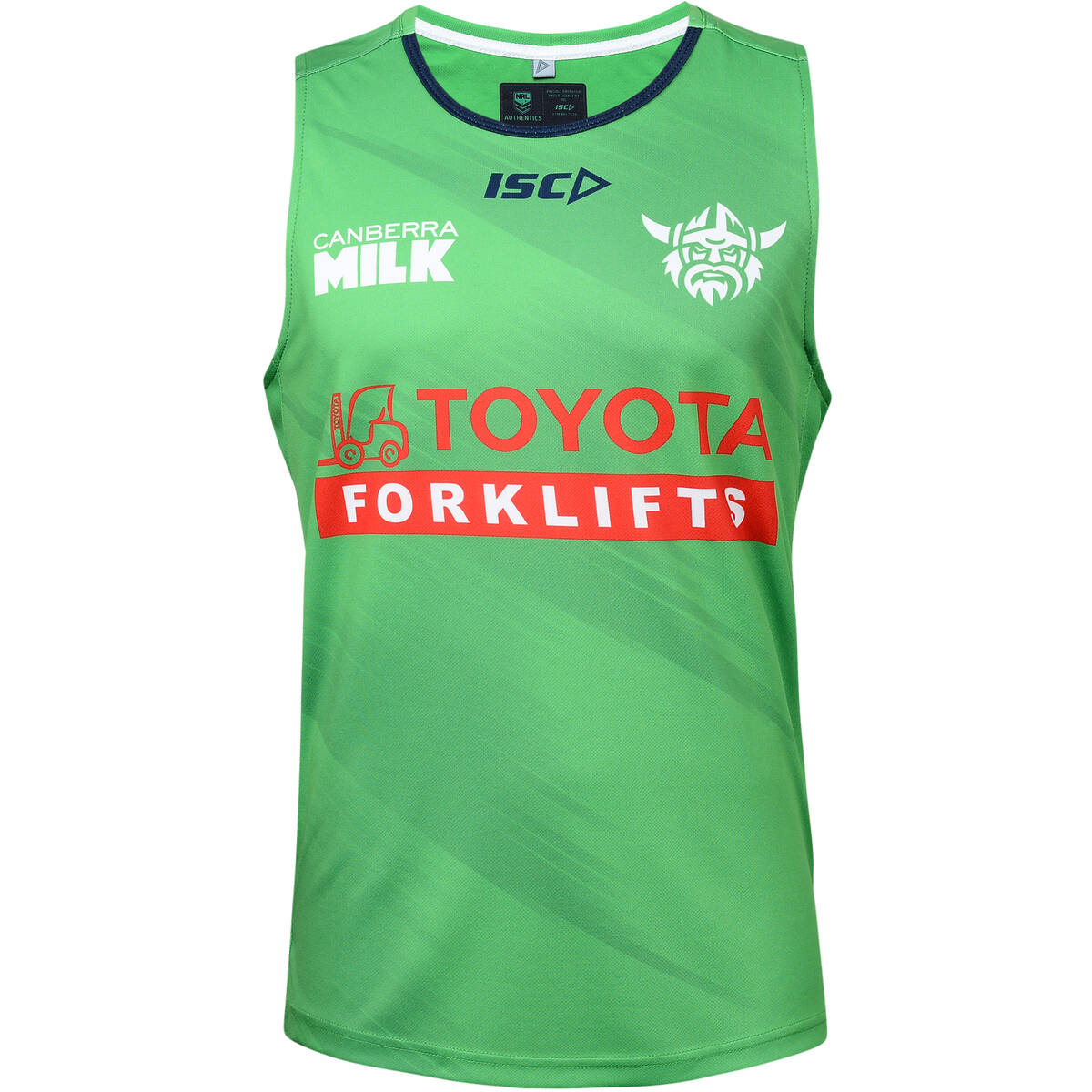 2024 Canberra Raiders Training Singlet (Green)